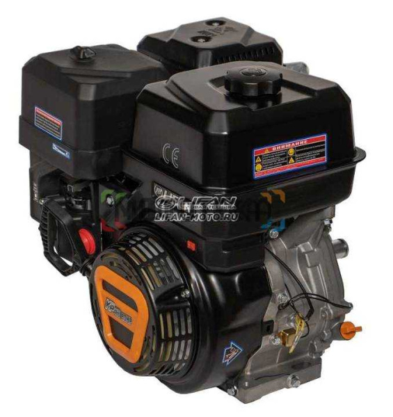 Двигатель LIFAN (Лифан) KP460 (192F - 2T) D25 катушка 3 Ампера